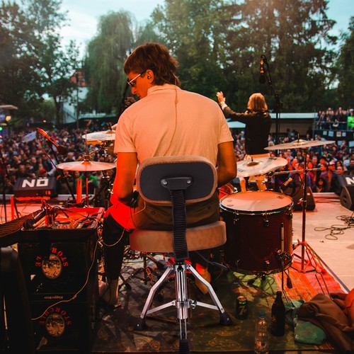 Professional drum throne with - throne,