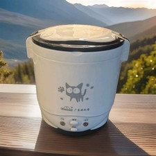 1L Truck 24V Electric Portable Rice Cooker, Multifunctional Food Steamer