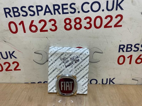 Fiat 500 badge emblem - fiat, 07-15