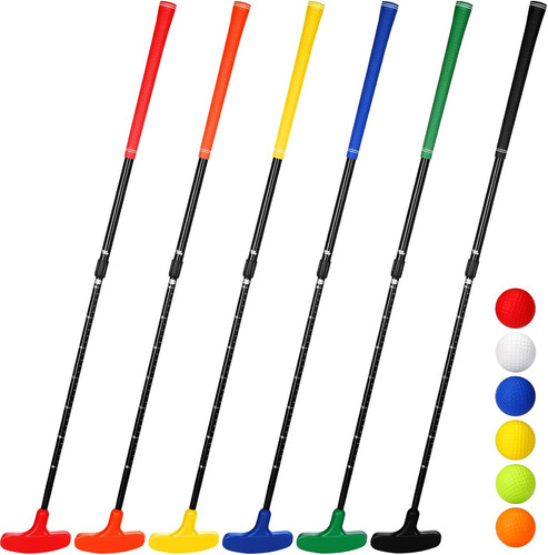 Set mini golf putters with - mini,