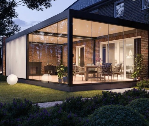 Glass conservatory custom - glass,