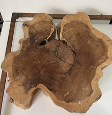 Live Edge Yew Wood Slab.