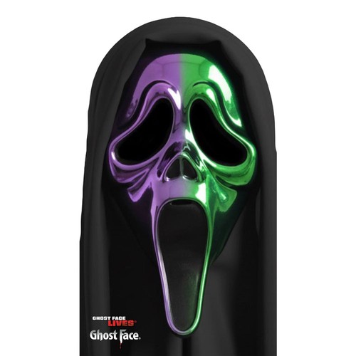 Chrome ombre scream mask - scream,