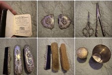 Antique Silver Beauty Set Hair