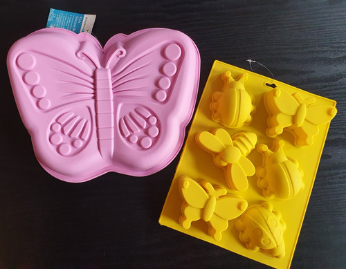 Large butterfly silicone - large, cake