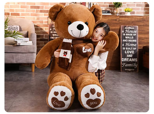 Big cuddly teddy - cuddly,