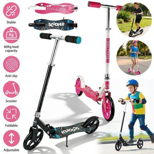 Kids scooter big wheels - scooter, 2