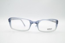 Versace VERSUS C86 Blue Transparent Angular Sunglasses Frame Eyeglasses New