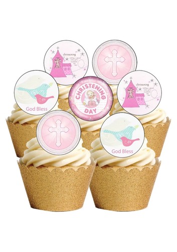 Cake toppers christening baby - cake,