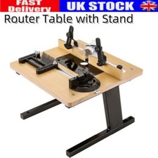 Bench Top Universal Router Table W/Stand & Adjustable Fence 200kg Load Capacity