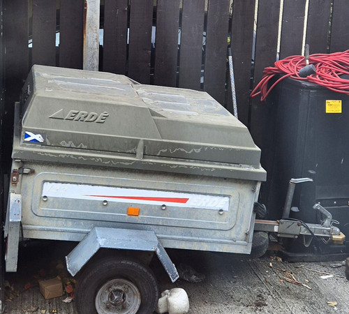 Erde 122 camping trailer with - trailer,