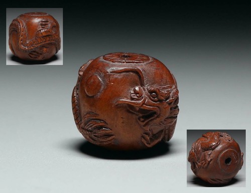 Netsuke dragon japanese - netsuke,