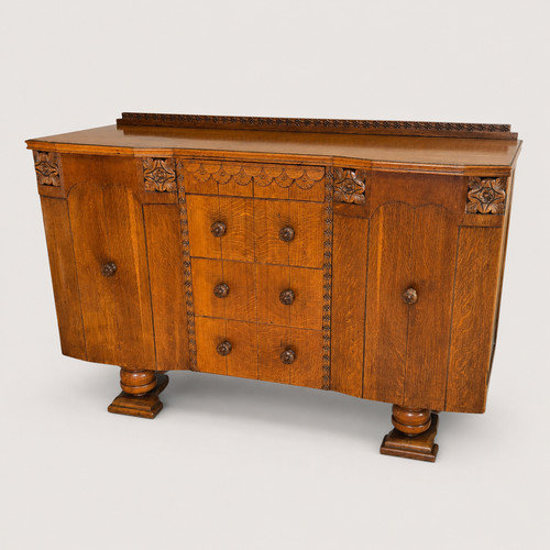 Art deco tiger oak - tiger,