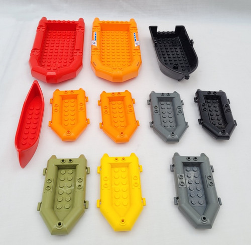 Lego canoe rowing - rowing, large