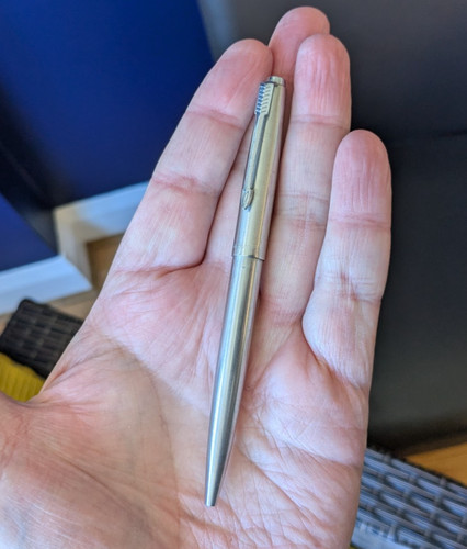 Vintage parker colour silver - colour,