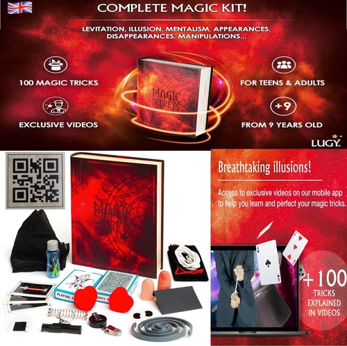 Magic set 100 tricks - set, illusions