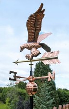 Weathervane - Polished Copper - Eagle