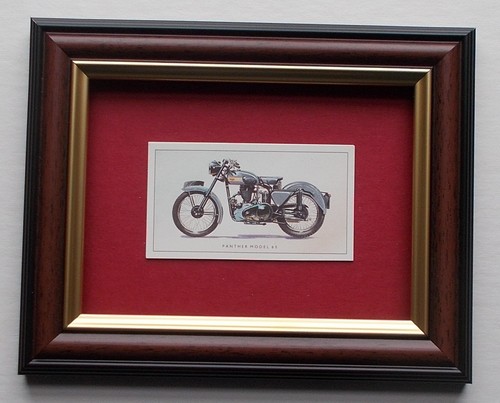 Motor cycle image framed - motor,