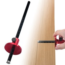 Wheel Marking Gauge Quick Measurement Metric and Inches Solid European Style UK