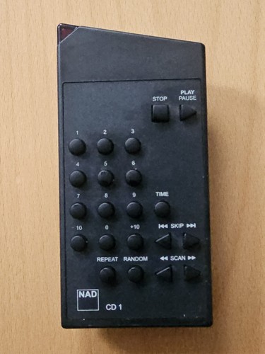Nad cd1 stereo remote control - nad,