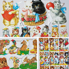 CAT DOG Vintage Style Paper