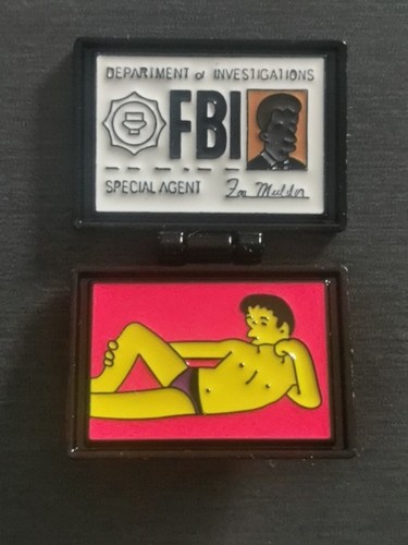 The simpsons fox - fox, mulder