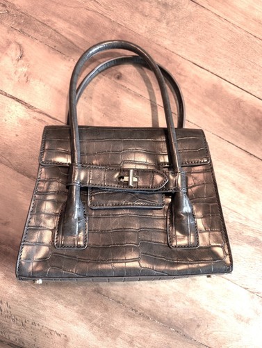 Zara charcoal grey handbag - grey,