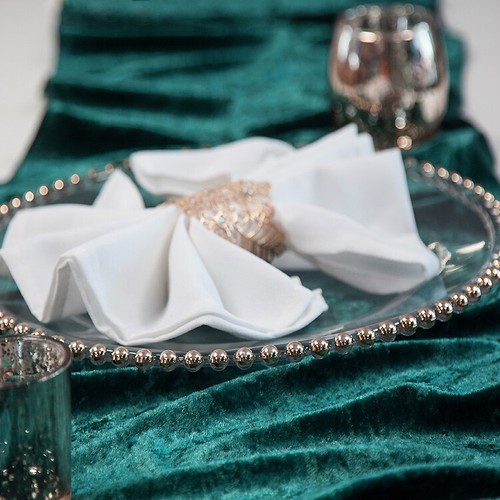 Velvet table runners - 35cm, x