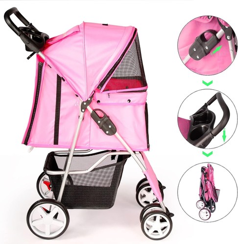 Pet travel stroller dog cat - travel, stroller,dog/cat
