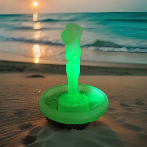 Art deco stunning uranium - art,
