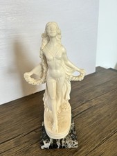 Vintage A Santini Carved