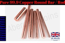 Pure 99.9 Copper Round Bar Rod