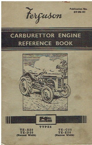 Ferguson a20 c20 te d20 - ferguson, te-a20
