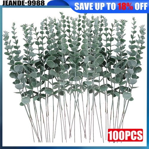 Eucalyptus stems faux greenery - eucalyptus,