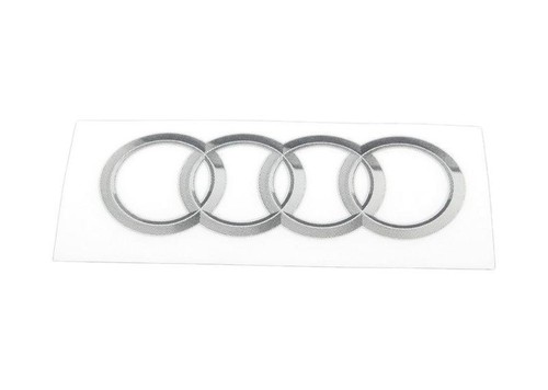 Audi sticker with - rings, emblem