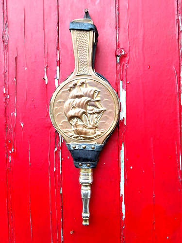 Vintage brass wood leather - &,