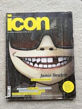 Jamie Hewlett Gorillaz Magazine Book Vintage 2006 Icon Art Rare Free Post UK