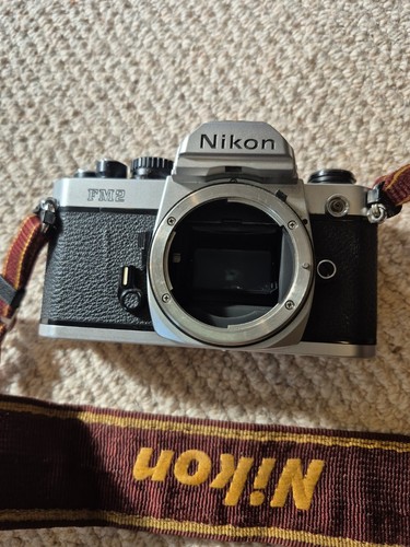 Nikon fm2 slr film camera - nikon,