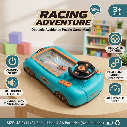 Steering wheel racing car - wheel, kids