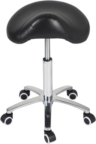 Saddle stool rolling chair for - saddle,