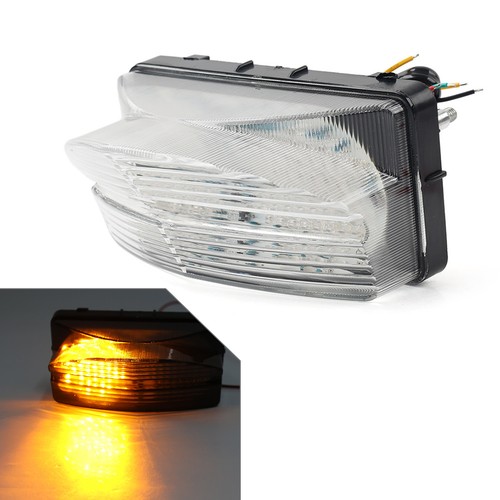 Tail light with integrated - with,