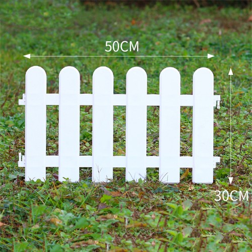 White edgings garden picket - edgings,