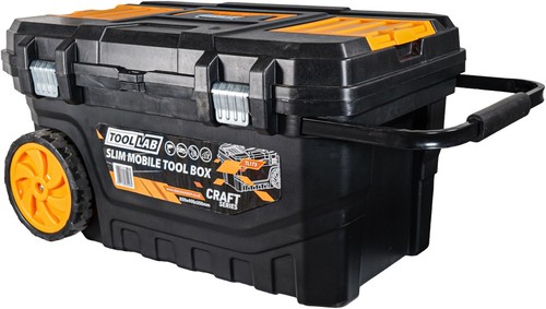 Pull along tool box - tool, with