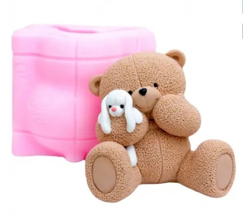 Silicone teddy bear - teddy,