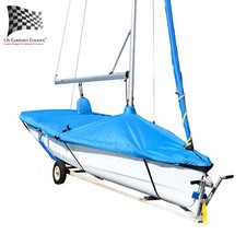 Laser Bahia Dinghy Premium Tailored Waterproof Sailing Boat Cover Blue