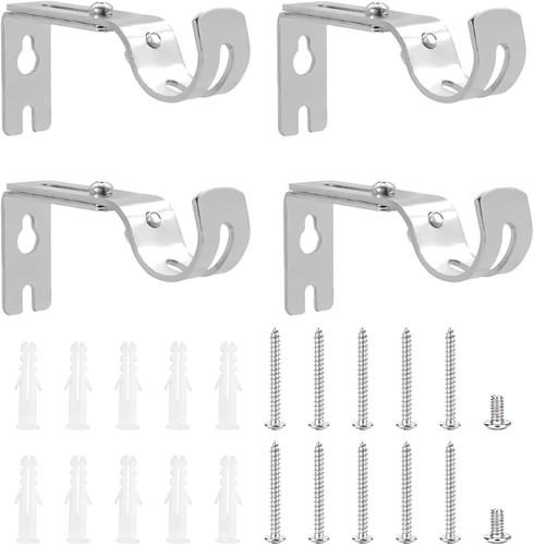 Pcs curtain pole brackets - curtain,