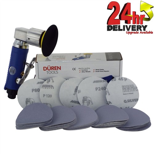 75mm mini air sander - air, (3")