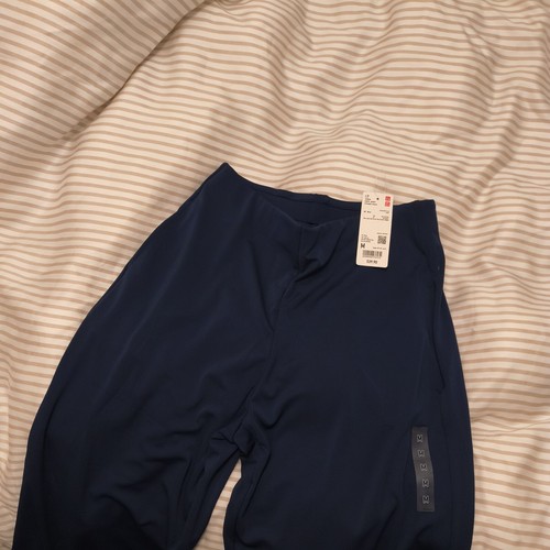 Uniqlo crepe jersey straight