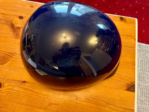 Bern solid blue small - blue, helmet