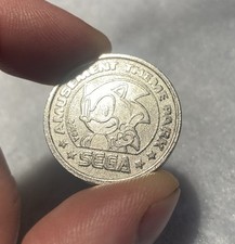SEGA Sonic The Hedgehog Tokyo JOYPOLIS Rare Amusement Arcade Park Token Coin 